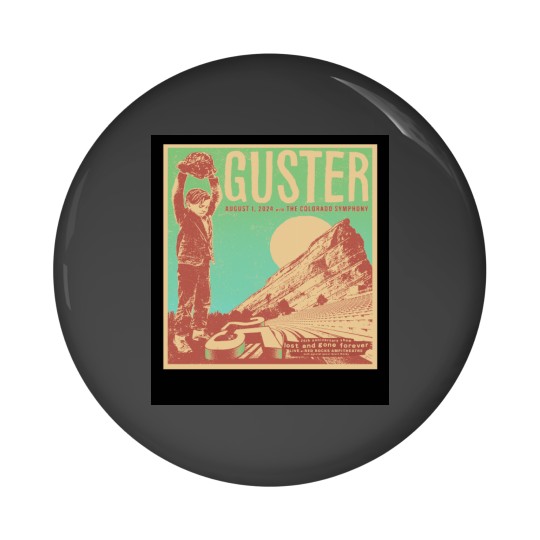 Discover Guster 25th Anniversary Show Red Rocks Amphitheatre Pin Buttons