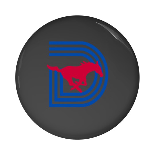 Discover SMU Triple D Logo Pin Buttons