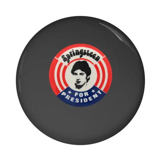 Discover Bruce Springsteen Pin Button - Springsteen for President
