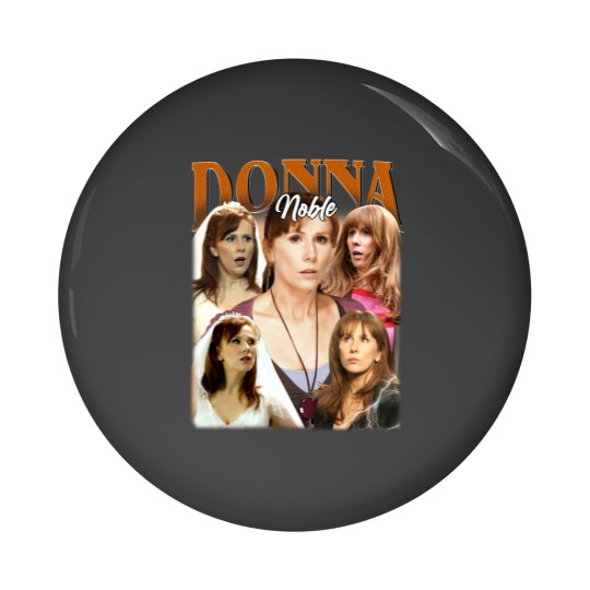 Discover Limited Donna Noble Vintage Pin Buttons, Gift For Woman