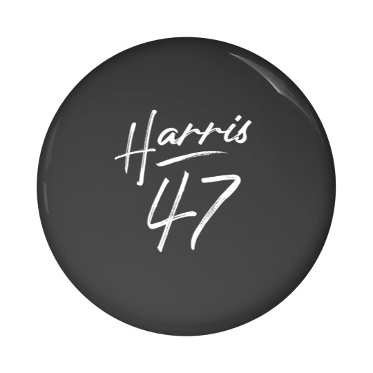 Discover Kamala Harris 47 Feminine Script for President Campaign 2024 Pin Buttons