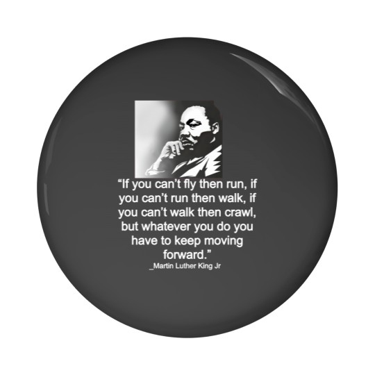 Discover Pin Button Celebrating Martin Luther King's Legacy