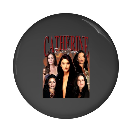 Discover Catherine Zeta Jones Vintage Pin Buttons