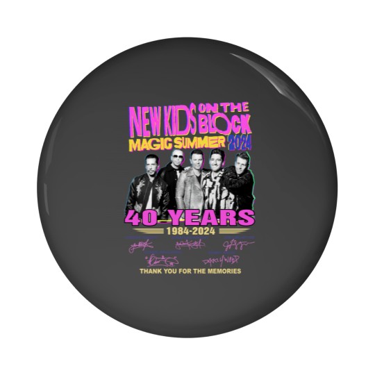 Discover NKids On The Block Tour 2024 Pin Buttons