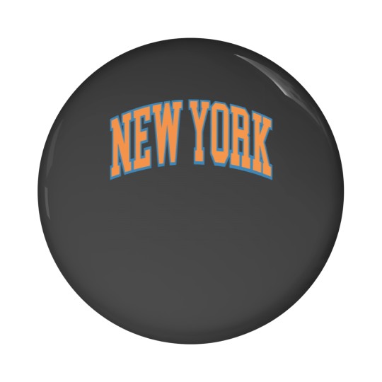Discover Vintage New York Basketball Cropped Pin Buttons Knicks Pin Buttons