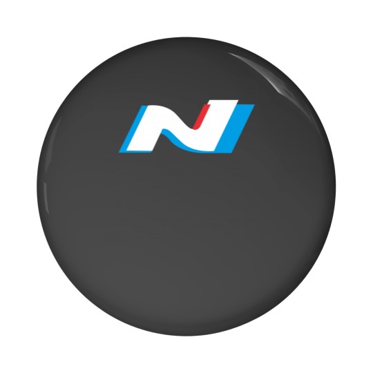Discover Hyundai N Logo Pin Buttons