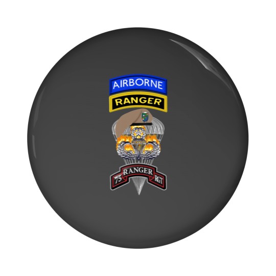Discover 75th Ranger Regiment “Airborne Ranger” Pin Buttons