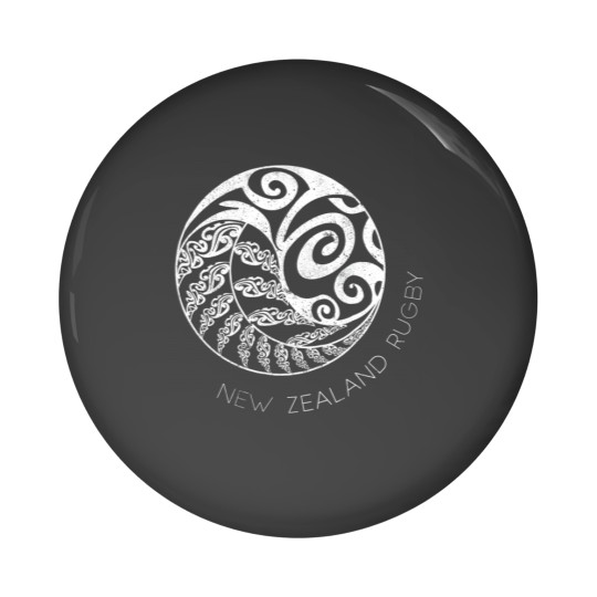 Discover New Zealand Rugby T Maori Inspired Kiwi Silver Fern Pin Buttons