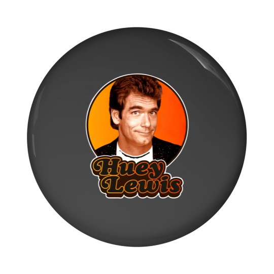 Discover Huey Lewis And The News Tribute Unisex Vintage Pin Buttons