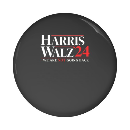 Discover 2024 Pin Buttons for Harris Walz