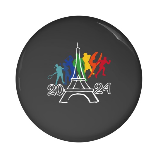 Discover 2024 Olympics Pin Buttons, Olympics Merch Pin Buttons