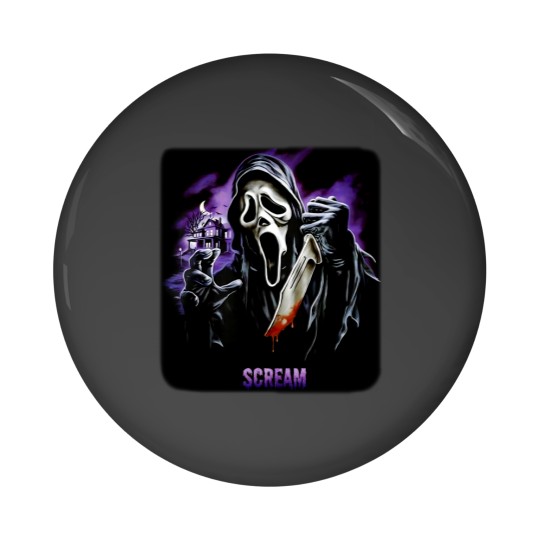 Discover Vintage Scream Pin Buttons Collection