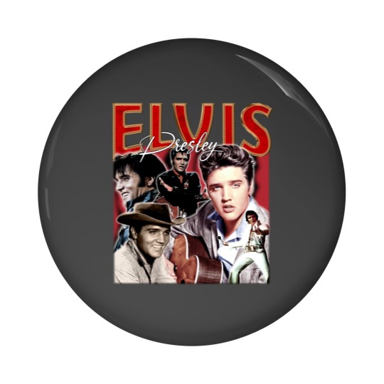 Discover Vintage Elvis Presley Pin Buttons