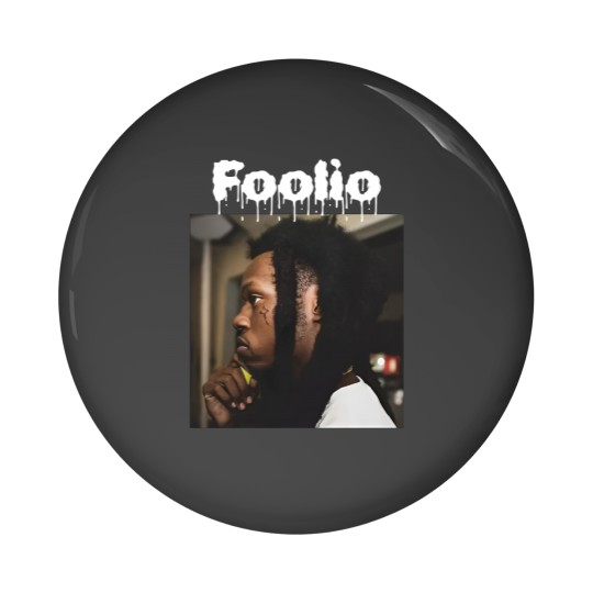 Discover Foolio rapper memory Pin Buttons