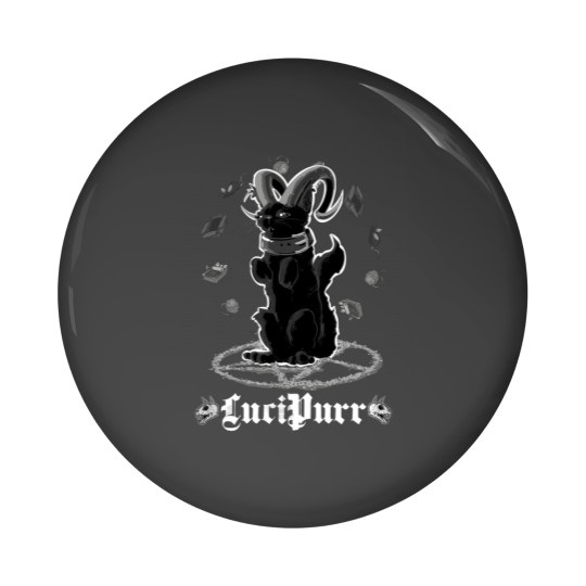 Discover LuciPurr II Fine Pin Buttons