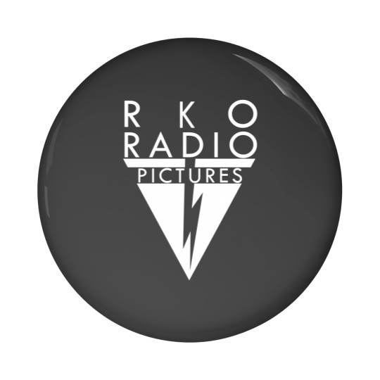 Discover RKO Radio Pictures Logo Pin Buttons