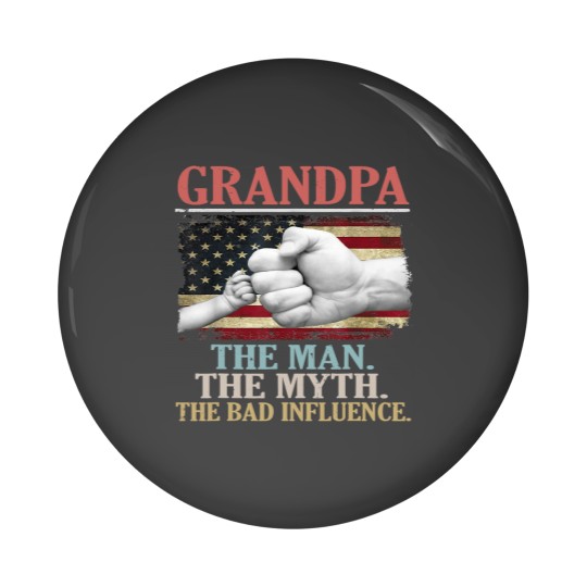 Discover OLD MAN Pin Buttons