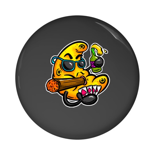 Discover Gambler The Lunar Moons - The Las Vegas Gambler Pin Buttons