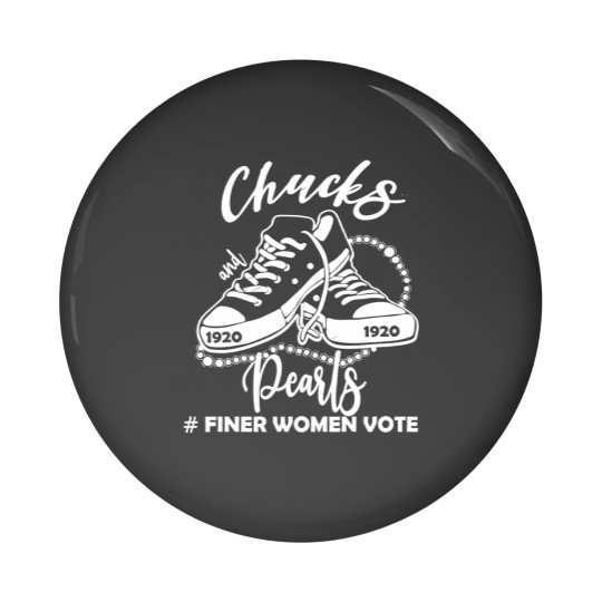 Discover Zeta Chucks and Pearls Pin Button