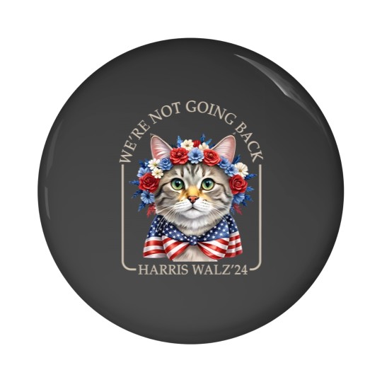 Discover Harris Walz 2024 We're Not Going Back Pin Buttons, Kamala Harris, Harris Walz Pin Buttons