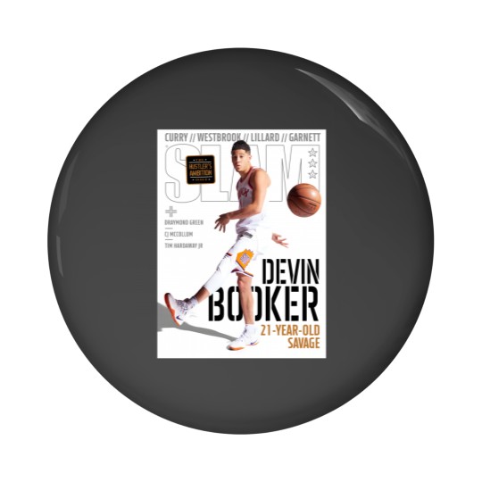 Discover Devin Booker SLAM Poster Pin Buttons, Devin Booker Magazine Pin Buttons