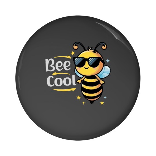 Discover Bee Bee Cool Bee Pin Button