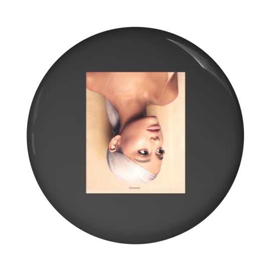 Discover Ariana Sweetener Inspired Graphic Pin Buttons
