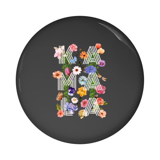 Discover Kamala Harris 2024 Botanical Pin Buttons Wildflower Collection