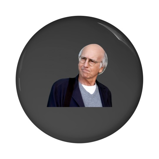 Discover Larry David Pin Buttons