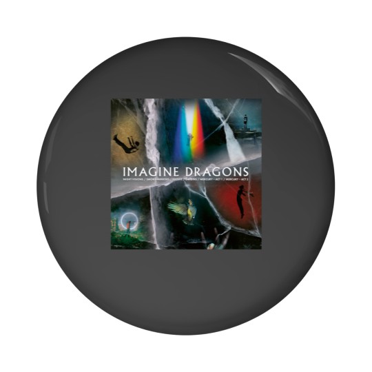 Discover Imagine Dragon Albums Pin Buttons, Imagine Dragon Tour 2024 Pin Buttons