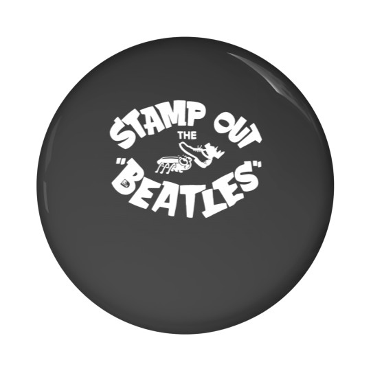 Discover Stamp Out The Beatless Pin Buttons