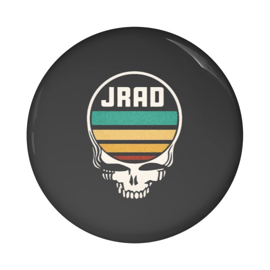 Discover JRAD Stealie transparent Pin Buttons