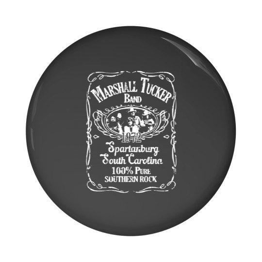 Discover The Marshall Tucker rock music graphic Pin Buttons