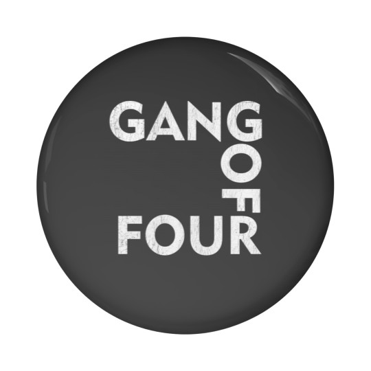 Discover Gang Of Four Pin Buttons