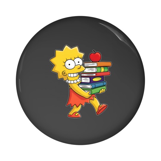 Discover The Simpsons Lisa Simpson Saxophone Pin Buttons