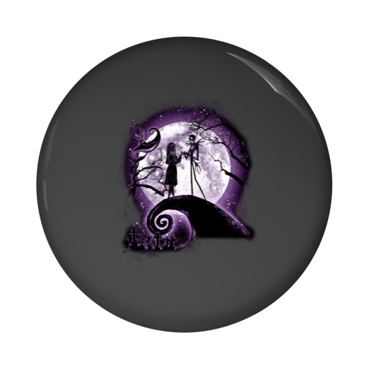 Discover Moonlight Nightmare (Purple) - Nightmare Before Christmas - Pin Buttons
