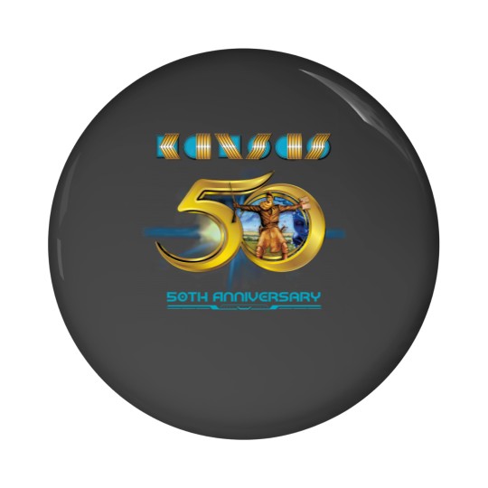 Discover Kansas 50th Anniversary Tour Leftoverture Point of Know Return Pin Buttons