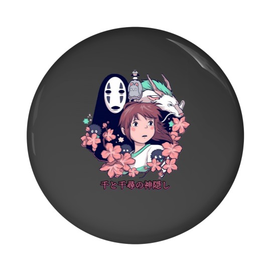 Discover Vintage 90s Spirited Away Pin Buttons