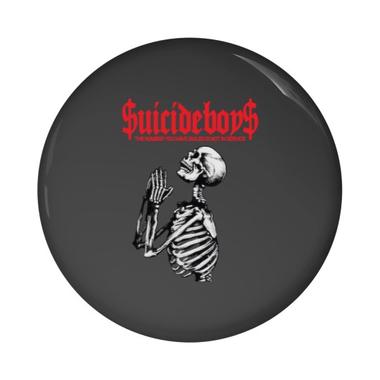 Discover SUICIDEBOYS Merch Pin Buttons