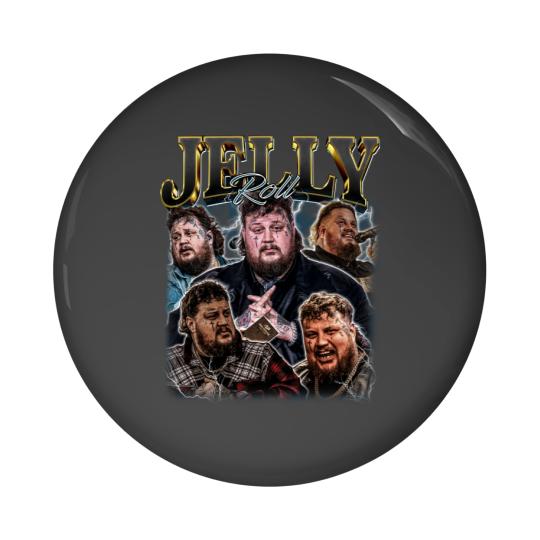 Discover Jelly Roll The Beautifully Broken Tour 2024 Pin Buttons 90S Vintage Concert