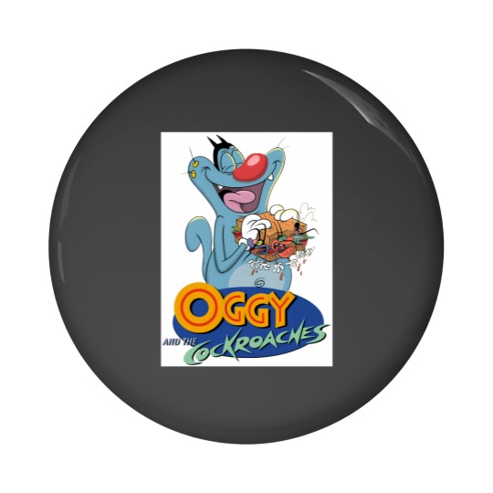 Discover Oggy and the cockroaches Pin Buttons