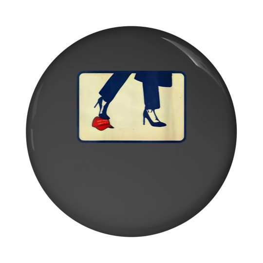 Discover Kamala High Heels Maga's Hat Funny Election Vote President - Kamala Harris - Pin Buttons