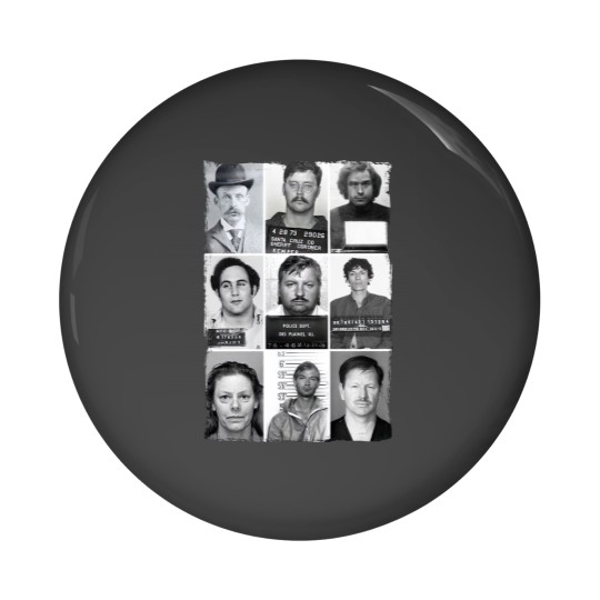 Discover Ted Bundy Pin Buttons Unisex , American Serial Killer