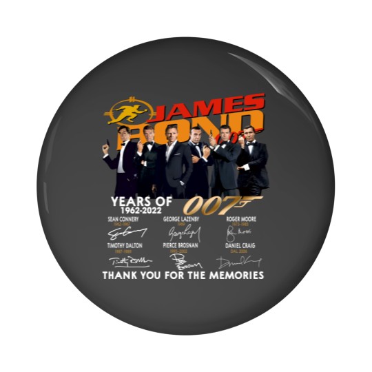 Discover James Bond 007 60th Anniversary Pin Buttons