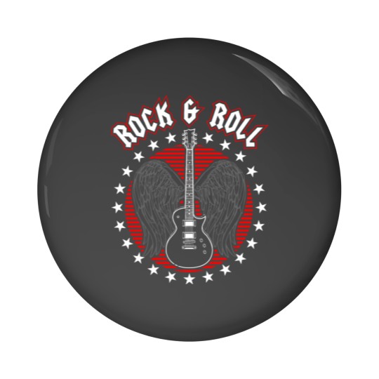 Discover Rock and Roll Rock 'n Roll Music Concert Pin Buttons