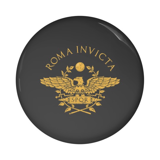 Discover Roma Invicta Pin Buttons