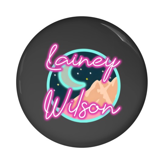 Discover Lainey Wilson Cowboy Neon Pin Buttons