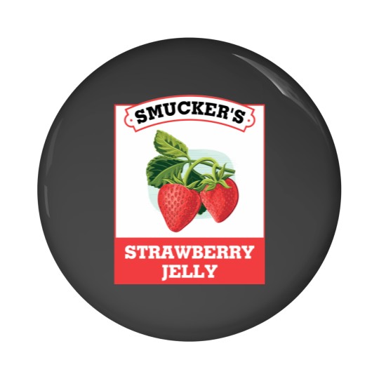 Discover Smucker's Strawberry Jelly Halloween Costume Pin Buttons
