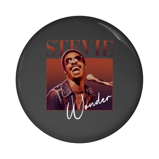 Discover New  Stevie Wonder Pin Buttons Gift Funny Men All Size Pin Buttons