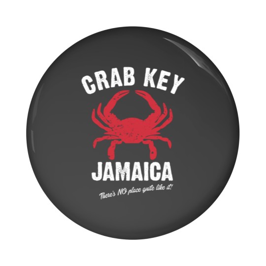 Discover Crab Key Jamaica Pin Buttons